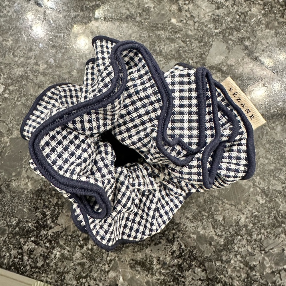 Sezane cotton scrunchie new